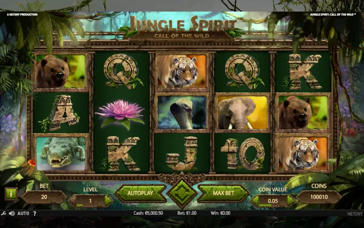 Nổ Hũ Jungle Spirit mới lạ và hấp dẫn