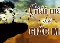 Giải mã giấc mơ
